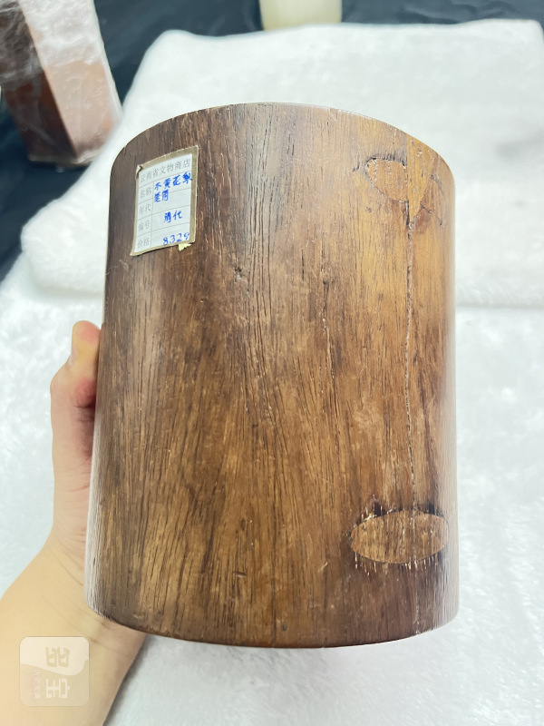 黄花梨笔筒 - 图4